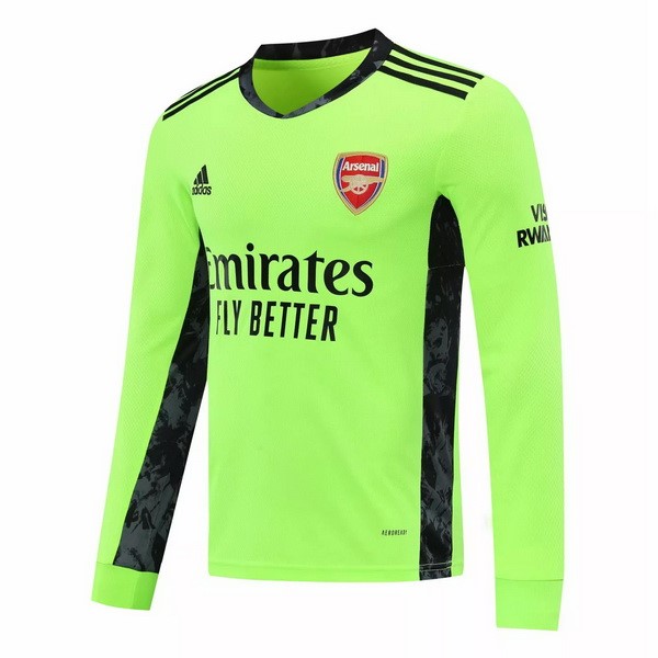 Trikot Arsenal Auswarts ML Torwart 2020-21 Grün Fussballtrikots Günstig